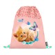 Set de școală: ghiozdan ergonomic, penar și sac de sport pentru fete, 3 piese - PREMIUM LIGHT Little Kitty, Oxybag
