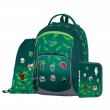 Set școală pentru băieți: ghiozdan, rucsac, penar - model OXY GO Minecraft Playworld, Oxybag