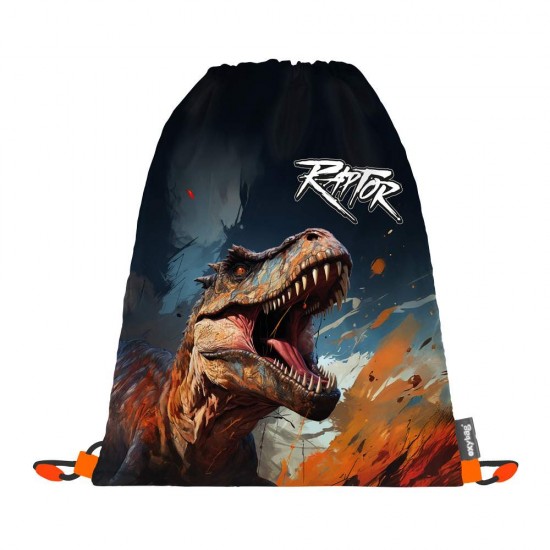Set școală pentru băieți: ghiozdan, rucsac, penar - model OXY GO Raptor Dinozaur, Oxybag