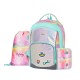 Set școală pentru fete: ghiozdan, rucsac, penar - model OXY GO Magic curcubeu, Oxybag