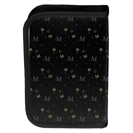 Penar fete cu un compartiment, echipat, pliabil, DISNEY MINNIE,  black-gold, Paso