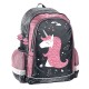 Ghiozdan/rucsac ergonomic pentru școală, model UNICORN, albastru închis - Paso