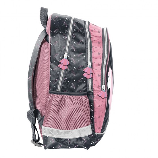Ghiozdan/rucsac ergonomic pentru școală, model UNICORN, albastru închis - Paso