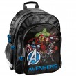Ghiozdan/Rucsac ergonomic pentru școală sau antrenamente,  model Avengers, negru - Paso