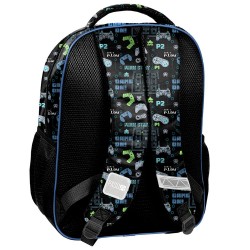 Ghiozdan/rucsac școlar cu două compartimente pentru băieți -  model GAME ON - Paso