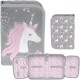 Penar fete cu un compartiment, pliabil, UNICORN