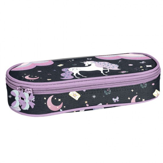 Penar oval pentru copii cu un compartiment, model Unicorn - PASO