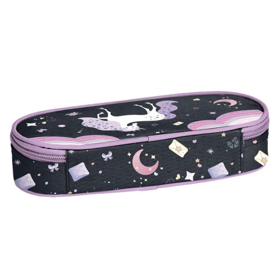 Penar oval pentru copii cu un compartiment, model Unicorn - PASO