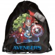 Rucsac tip sac cu șnur băieți, model Avengers, negru - Paso Rucsac tip sac cu șnur băieți, model Avengers, negru - Paso