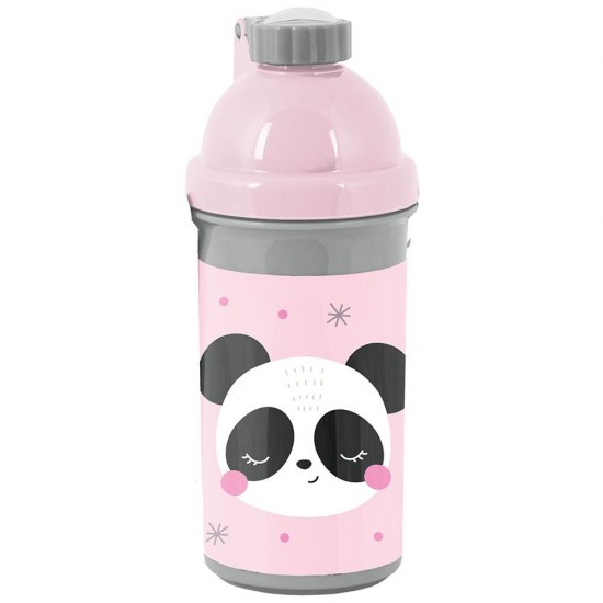 Sticla de apa pentru fete, model Panda -PASO, 550ml