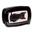 Cutie de prânz pentru fete, model Princess Black Cat  Paso,500ml