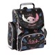 Ghiozdan ergonomic pentru copii, model Little Stitch negru - Paso