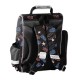 Ghiozdan ergonomic pentru copii, model Little Stitch negru - Paso