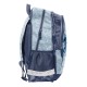Ghiozdan/rucsac ergonomic pentru școală, model „Hola Stitch”,turcoaz-bleumarin -Paso