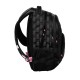 Ghiozdan școlar ergonomic, model Labubu,  negru - Paso