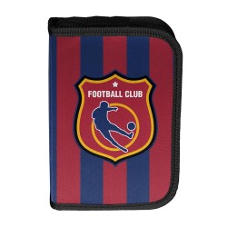Penar cu un compartiment, fără rechizite, pliabil, model Football Club  -Paso