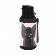 Sticlă de apă fete,  model Princess Black Cat  Paso,500ml