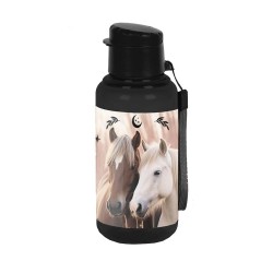 Sticlă de apă, model Lovely Horses ,500 ml -Paso