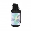 Sticlă de apă, model Shine Wonderland turcoaz-roz -Paso ,500ml