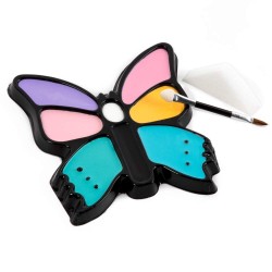 Set vopsele de față și accesorii Fluture - 8 culori Kidea